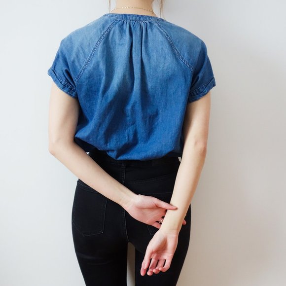 CALVIN KLEIN Jeans Tunic Top - Picture 3 of 5